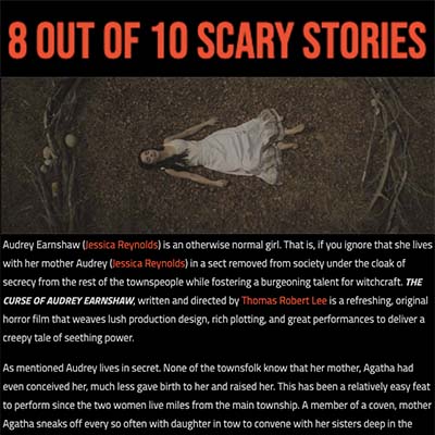 8 out of 10 Scary Stories - The Curse of Audrey Earnshaw